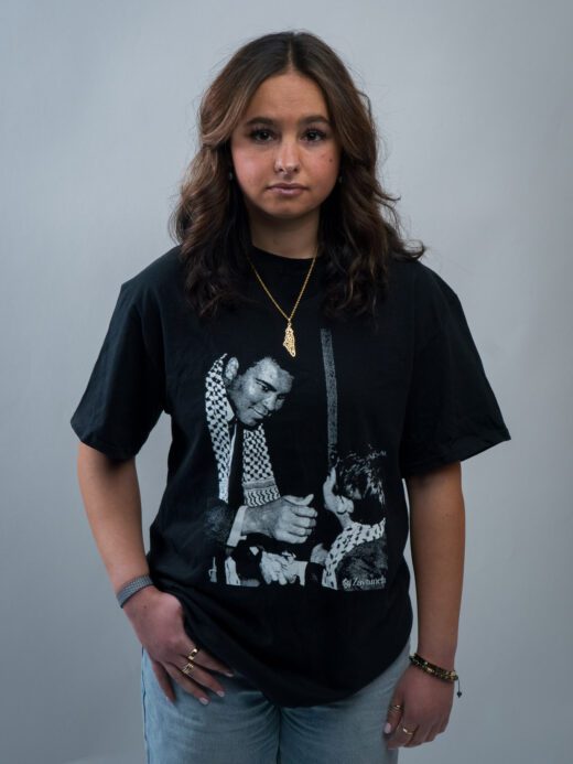 Muhammad Ali Keffiyeh Black Tee