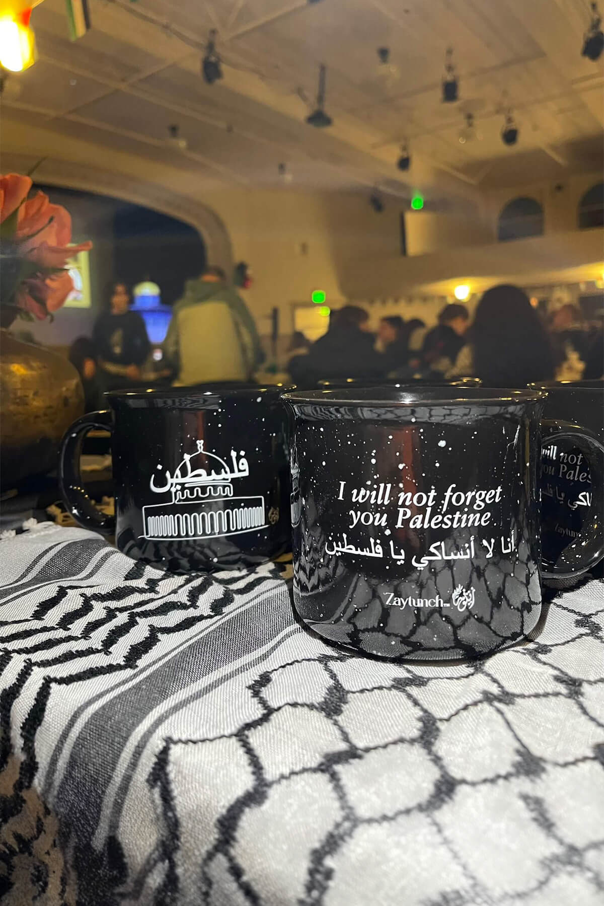 Dome of the Rock Palestine Campfire Ceramic Mug