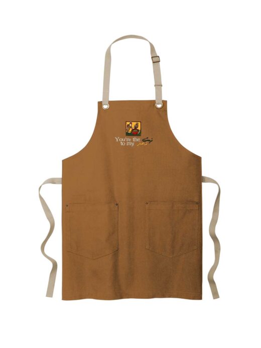 You’re the Zayt to My Za’atar Brown Apron