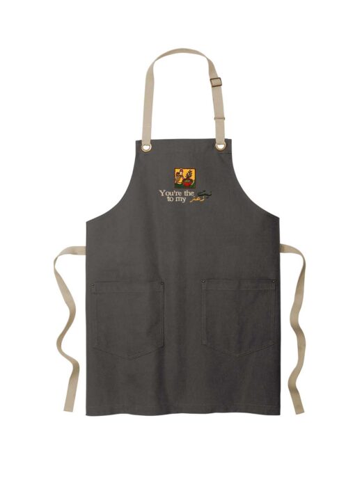 You’re the Zayt to My Za’atar Grey Apron