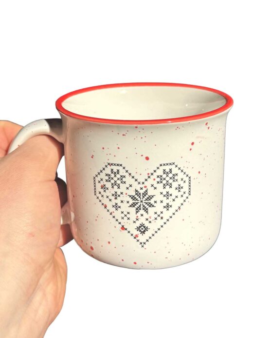 My Heart is in Palestine Ceramic Mug
