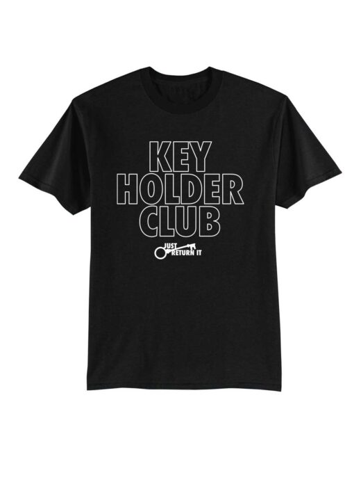 Key Holder Club Black Tee
